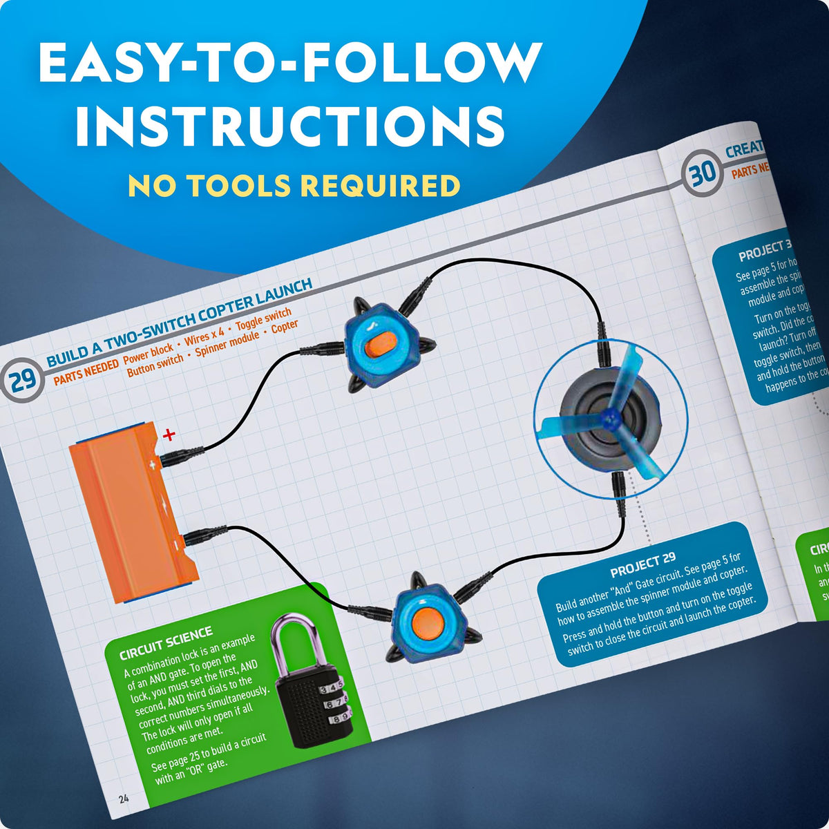 Electronics Circuit Maker Kit for Kids STEM Learning
