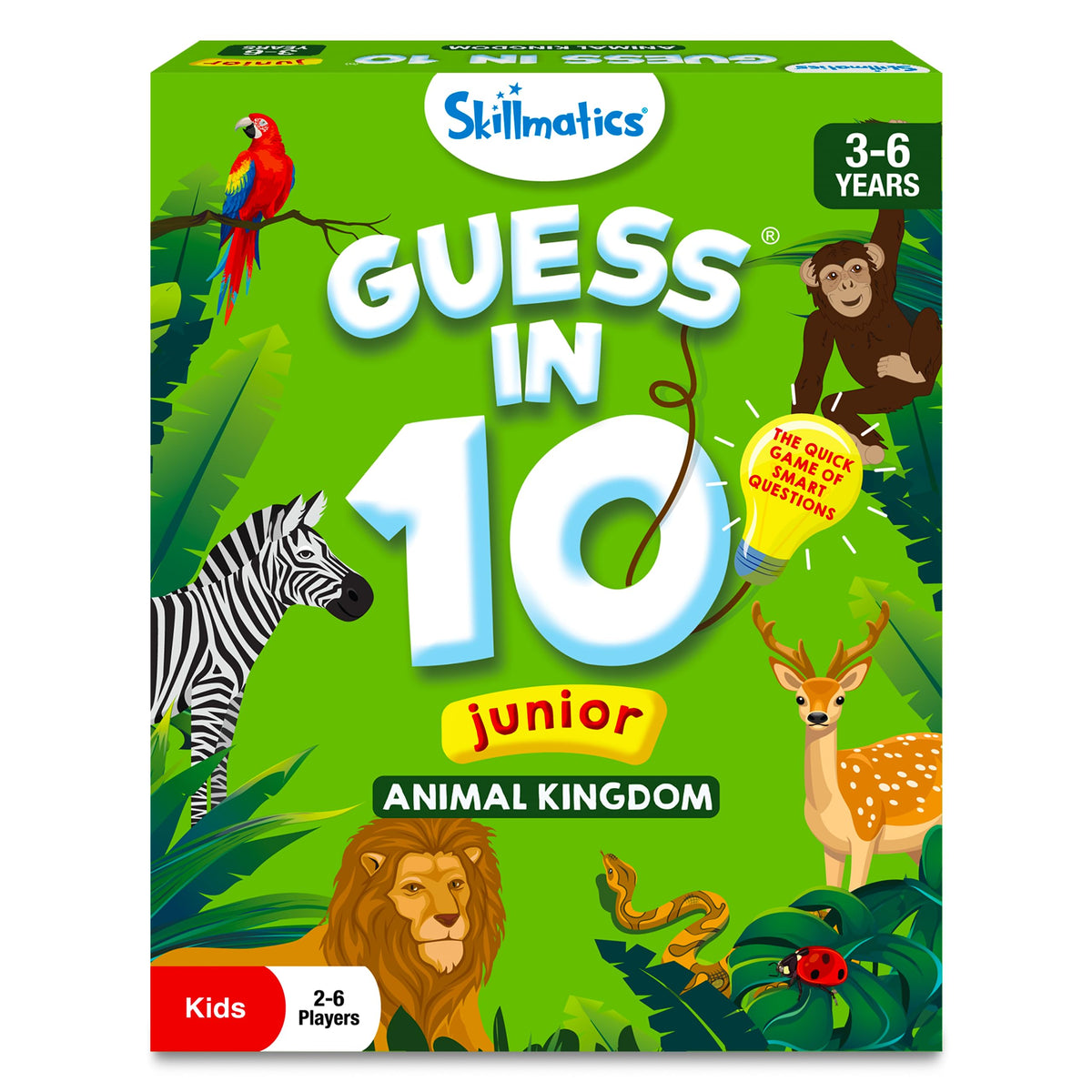 Guess in 10 Smart Questions Card Game for Kids Teens and Families