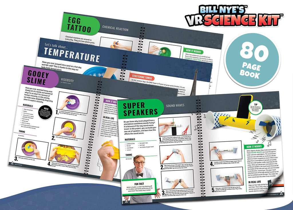 VR Science Kit for Kids STEM Learning Ages 8 to 12