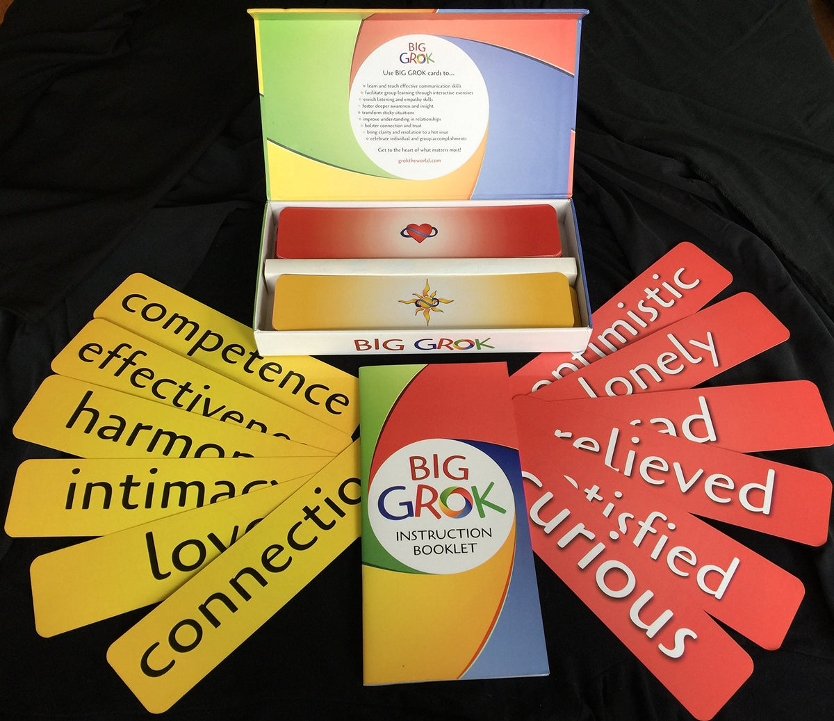 NVC Conversation Cards for Large Groups with Feelings and Needs