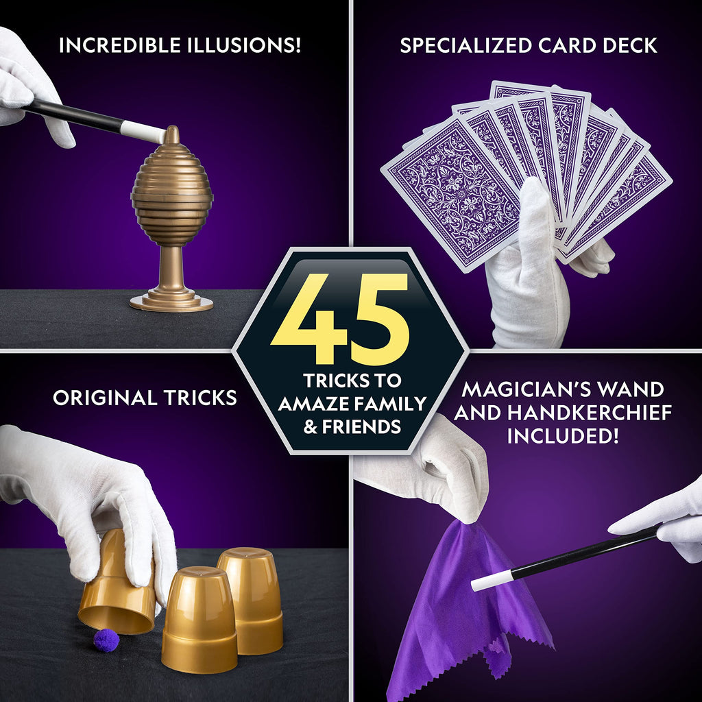 Kids Magic Trick Set with Step by Step Video Instructions