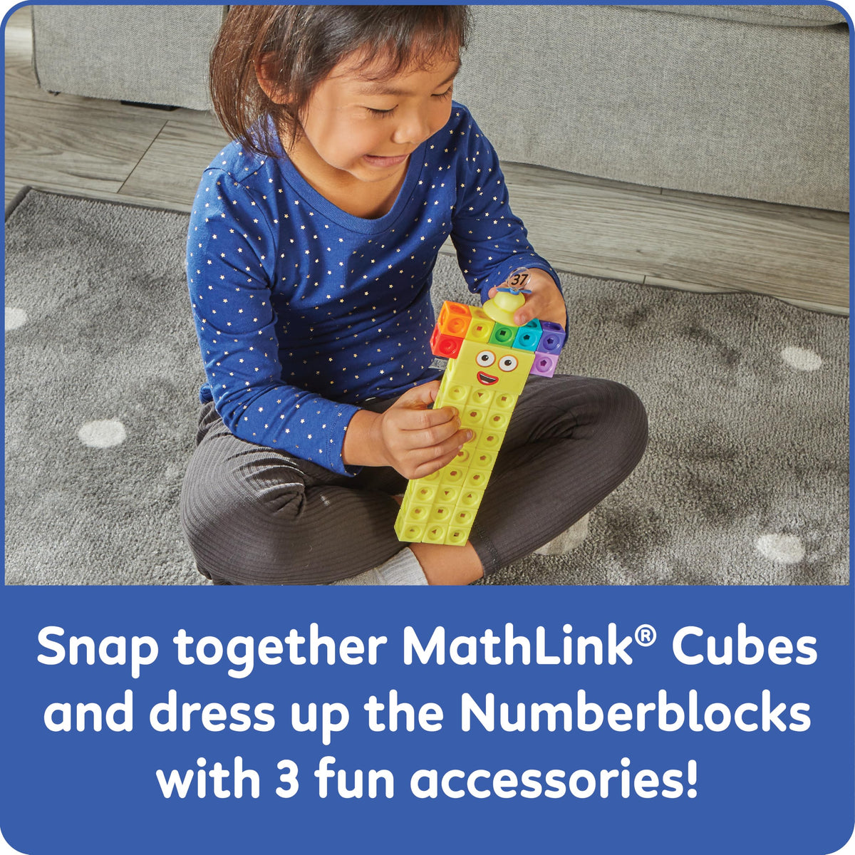 MathLink Cubes 31 to 40 Activity Set with 10 Math Activities