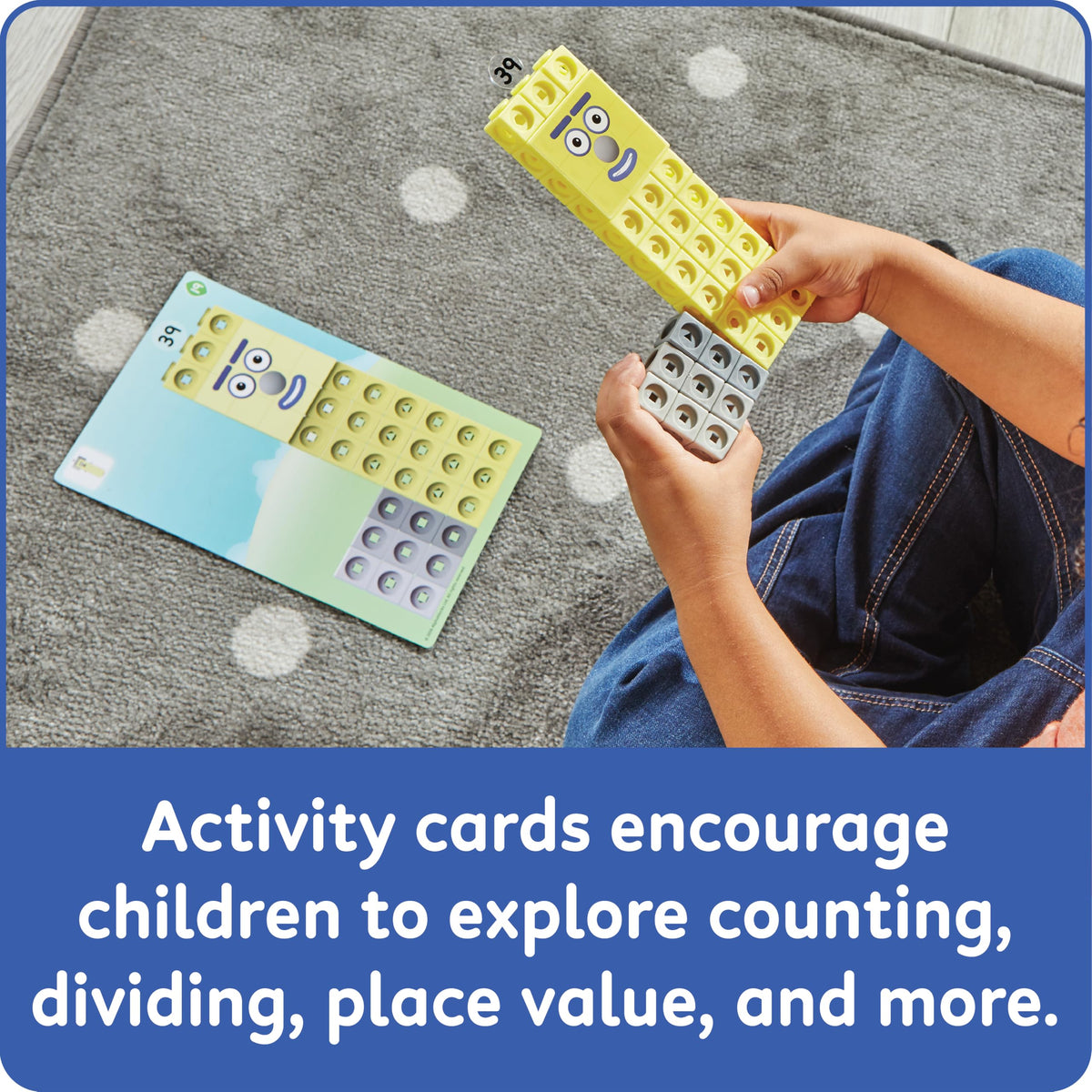 MathLink Cubes 31 to 40 Activity Set with 10 Math Activities